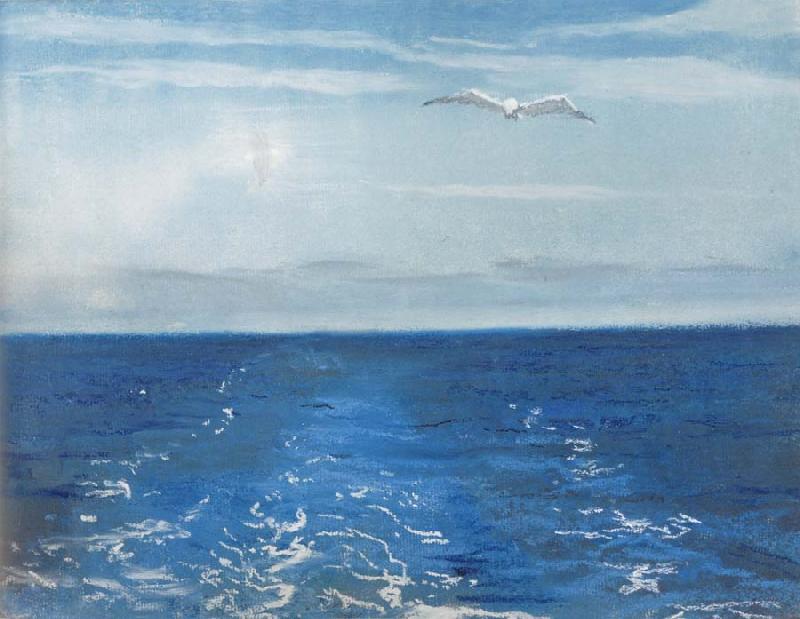 William Stott of Oldham Seagulls Astern oil painting image
